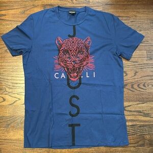 New Just Cavalli Authentic Designer Shirt size XL